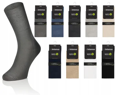 Produktbild von Intenso Bambus Socken druckfrei Medica Premium 44-46