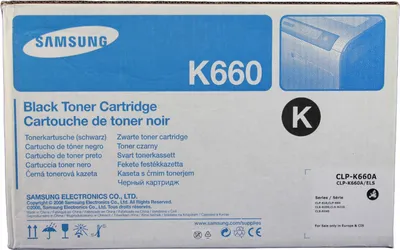 Produktbild von Samsung Tonerkartusche CLP-K660A/ELS Schwarz für Samsung CLX-6210FX