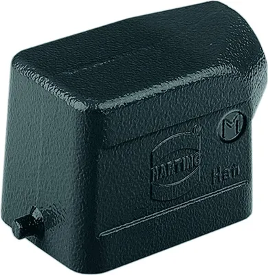 Image de HARTING Han 6B M Boîtier à douille bas, 1xPG13,5 sortie de câble latérale, pour 1 étrier (sur la partie inférieure) - 1 pièce