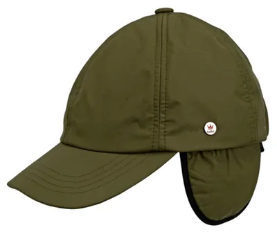 Balke wetterfeste Baseball Cap Schirmmütze mit Ohrenklappen in grün