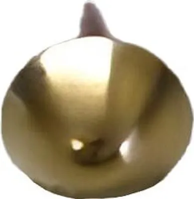 Produktbild von Osternägel für Osterkerze aus Messing in der Größe 10,5 mm. Der Inhalt ist 5 Stück zum verzieren von individuellen Osterkerzen