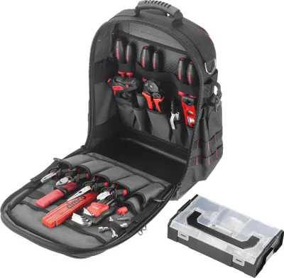 Produktbild von Cimco Werkzeug-Rucksack Ergo-XL30 170426 electric 25-tlg L-Boxx-Mini bestückt