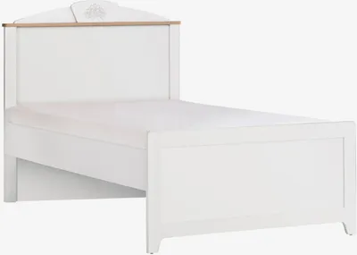 Produktbild von Einzelbett Freya 120 x 200 cm in Weiß ohne Bettkasten