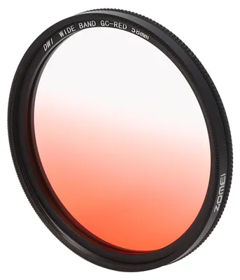 Produktbild von ZOMEI 58mm, tragbarer, ultradünner, rotstufenfilter für Objektive von Spiegelreflex- und spiegellosen Kameras