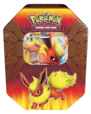Produktbild von Pokemon Elemental Power Tins: Flareon GX Tin