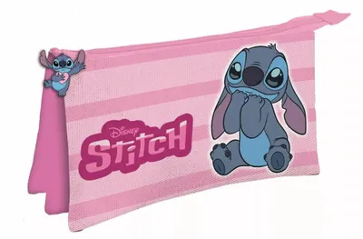 Produktbild von Disney Lilo und Stitch Lovely 3-Fächer Federtasche 22 cm
