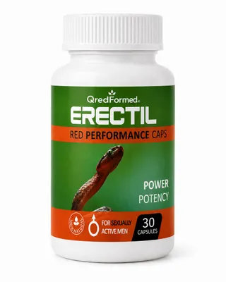 Zdjęcie produktu dla ERECTIL – Codzienne wsparcie dla witalności i aktywnego stylu życia dla mężczyzn – 30 kapsułek, Obraz wygenerowany przez AI