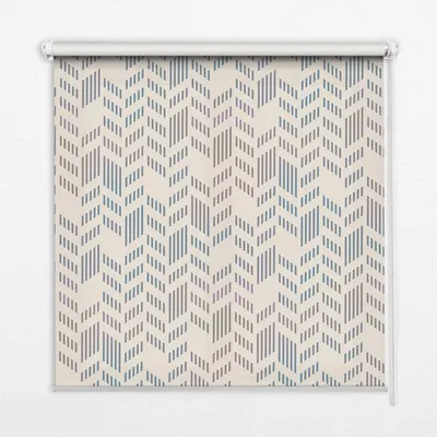 Produktbild von Seitenzug-Rollo Fensterrollo Jalousie - Lichtdurchlässig Springrollos - 80x240 cm - Gestreifte Tanne