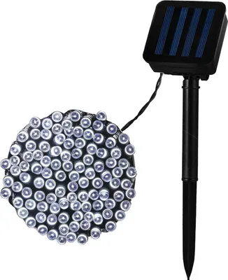 Produktbild von LED-Girlande Solar Aussen Kabel 22m RGB