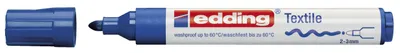 Produktbild von Edding 4500, Blau, Rundspitze, Blau, Weiß, Polypropylen (PP), Medium, 2 mm
