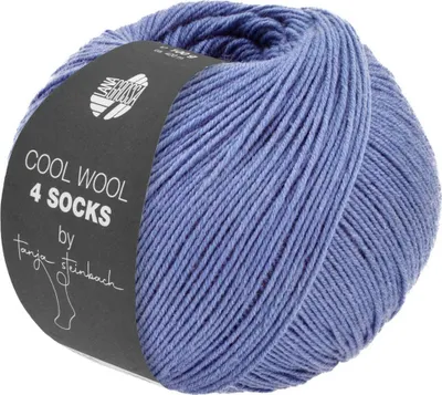 Produktbild von Lana Grossa - Cool Wool 4 Socks Uni 7726 veilchenblau