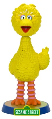 Productafbeelding van Sesamstraat, schudkop-figuur Bibo, 23 cm