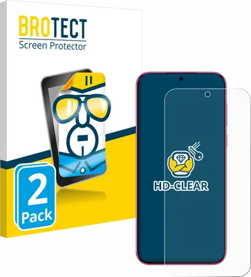 Produktbild von 2x Für Huawei Pura 70 Schutzfolie BROTECT Displayschutz Display Schutz Folie Klar Transparent