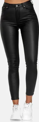 Produktbild von Newplay Damen Hose Leder Optik Casual Biker Größe: 36