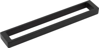 Immagine prodotto di Furnipart Cubico Maniglia per mobili Maniglia a botte 201 mm in zinco pressofuso nero opaco