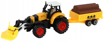 Produktbild von Woopie Traktor 5902893762391 mit Anhänger, Landwirtschaftsspielzeug