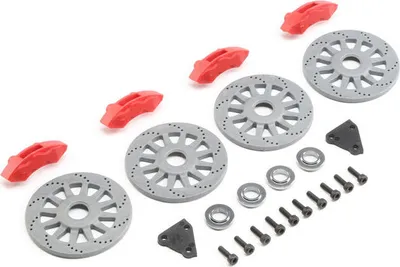 Obrázek produktu pro Losi Rotor, sada třmenů: SuperRockRey