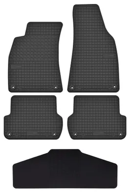 Immagine prodotto di Tappetini in gomma con tunnel neri per Audi A4 B7 2004-2007 Set 5 pezzi