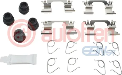 Produktbild von AUTOFREN SEINSA D43161A Zubehörsatz Scheibenbremsbelag Vorne für NISSAN Qashqai II (J11, J11) für RENAULT Kadjar (HA, HL) Koleos II (HC) für INFINITI