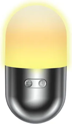 Produktbild von LED-Campinglampe mit RGB-Farben - Reiseleuchte für Zelten und Outdoor-Aktivitäten.
