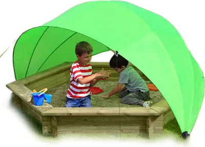 Produktbild von Sonnenschutz für Kinder Zelt Sonnenschutz Dach für Sandkasten 310x155 cm