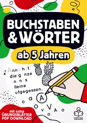 Produktbild von Vorschulheft - Buchstaben schreiben lernen ab 5 Jahren