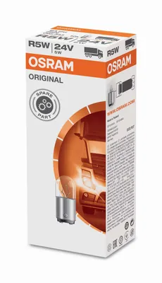 Produktbild von OSRAM Original Line 5W BA15D 24V , 1 Stück