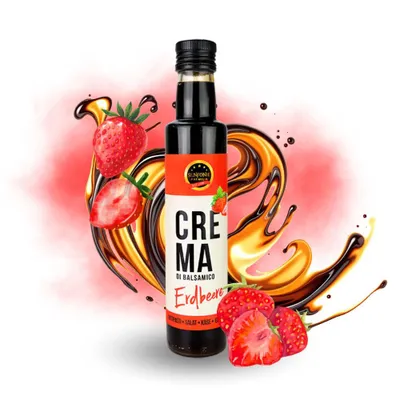 Produktbild von Erdbeere Balsamico Crema , 250 ml