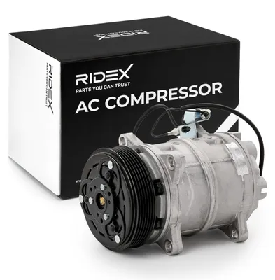 Produktbild von RIDEX 447K0132 Klimaanlage Klimakompressor PAG 46 R134a für VOLVO V70 I (875, 876) 850 Kombi (855) XC70 Cross Country (295) 850 Limousine (854) S70