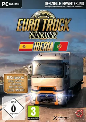 Produktbild von Astragon Euro Truck Simulator 2: Iberia DLC PC USK: 0