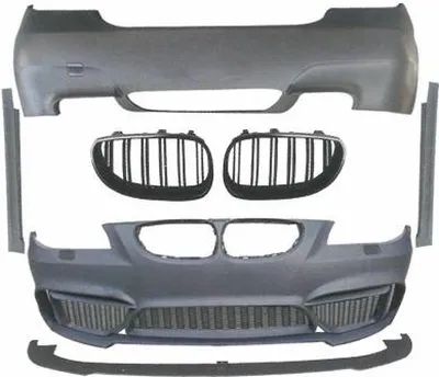 Produktbild von DIEDERICHS Bodykit Karosserie-Kit 1224550 Vorne Hinten für BMW 5 Limousine (E60)