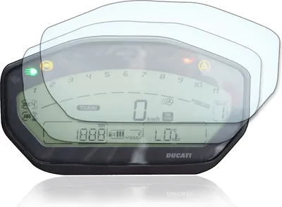 Produktbild von Ducati Supersport 900 Tachoschutzfolie Displayschutzfolie 1x Ultra Clear / 1x Anti Glare