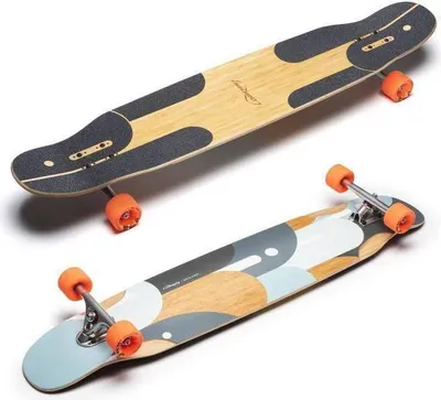 Obrázok produktu pre Nabitý MATA HARI 44,5" LONGBOARD COMPLETE - Orangatang Fat Free 65mm Wheels (Purple)