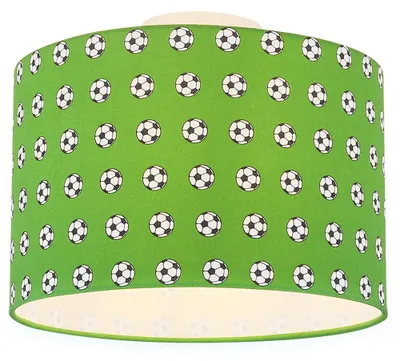 Produktbild von Deckenleuchte, Metall, Fußballdesign, grün, H 30 cm