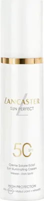 Produktbild von Lancaster Sun Perfect, Sonnenschutzcreme, Gesicht, Pumpenflasche, Anti-Aging, Anti-Falten, Feuchtigkeitsspendend, Schutz, Jeder Hauttyp, 50 ml