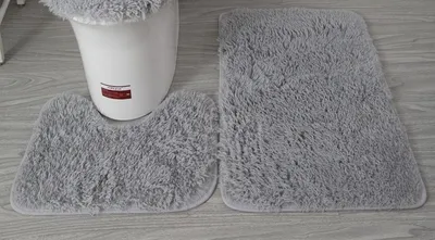 Produktbild von Rutschfeste Badematte und WC-Sitz, 2er-Set