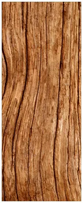 Produktbild von Wallario Premium Glasbild, freischwebende Optik, kräftige Farben, Größe 80 x 32 cm Motiv Holzstamm