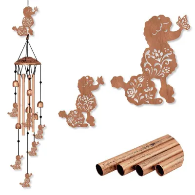 Immagine prodotto di Pappagallo decorativo da esterno con campanelli