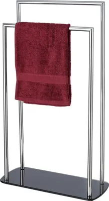 Produktbild von WENKO Handtuchhalter Ravina aus rostfreiem Edelstahl 48 x 80 x 20 cm ­