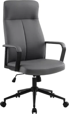 Produktbild von Chefsessel >Conrad< Wippmechanik, in dunkelgrau - 58x116x58cm (BxHxT)