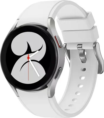 Produktbild von Strap-it Samsung Galaxy Watch 4 Silikonarmband - 40mm (Weiß)