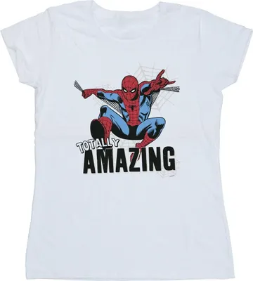 Produktbild von Marvel - "Amazing" T-Shirt für Damen BI29428 (S) (Weiß)