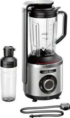 Obrázek produktu pro Bosch MMBV621M, Stojací mixér, 1,5 l, Drcení ledu, 1000 W, Černá, Nerezová ocel