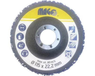 Obrázek produktu pro Brusný kotouč 115x22,2 mm, porézní