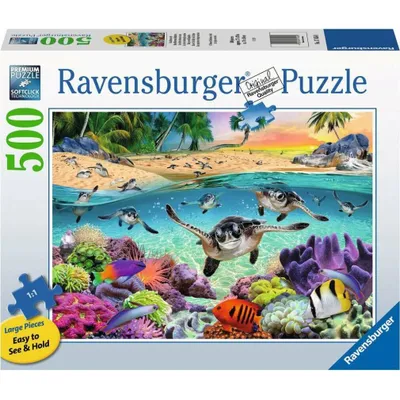 Image de Ravensburger Puzzle Baby Sea Turtles, 500pcs.