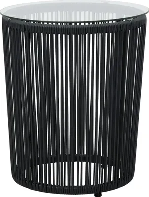 Produktbild von vidaXL 3-tlg. Bistro-Set mit Kissen PE-Rattan Schwarz