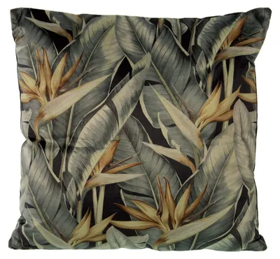 Samt-Polyester-Kissen 45x45 cm, einseitig bedruckt, mehrfarbig