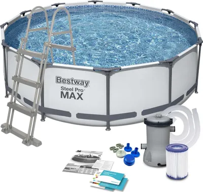 Produktbild von Rahmengartenpool 366 x 100 cm 10in1 Bestway 56418