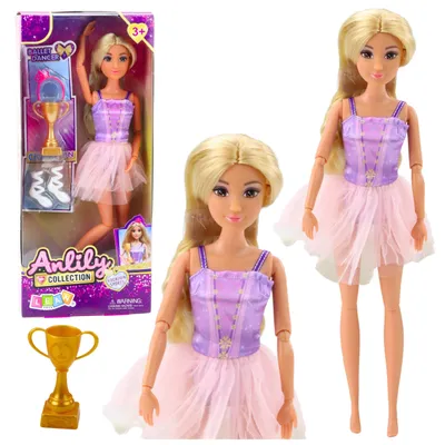 Produktbild von Lean Anlily Ballerina Puppe Im Kleid Bewegliche Gliedmaßen Zubehör