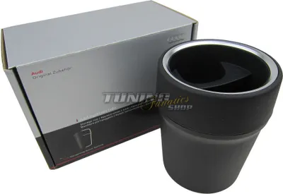 Produktbild von Original VW Audi Ablagefach Ablage Handyhalter Abfallbehälter Behälter Alu Ring